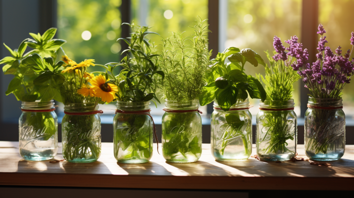 Selecting Suitable Herbs for Jar Gardening
