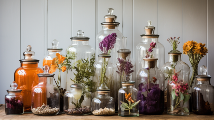 Types of Glass Jars for Herb Cultivation